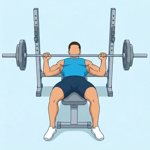 Bench Press finish position