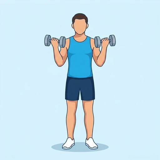 Biceps Curl finish position