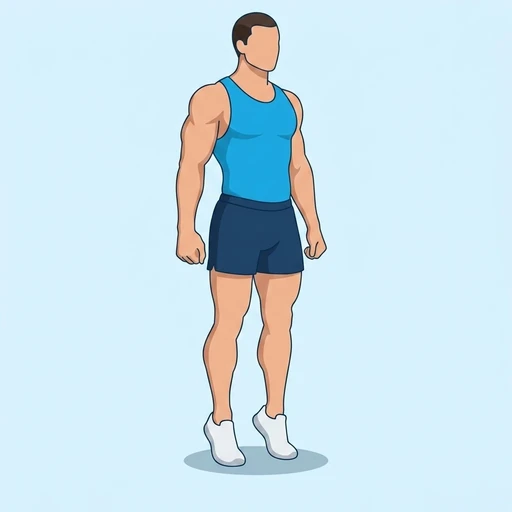 Standing Calf Raise finish position