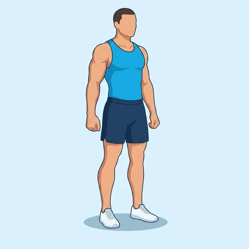 Standing Calf Raise start position