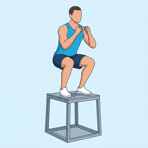 Box Jump finish position