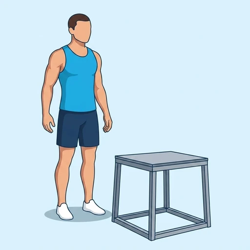 Box Jump start position
