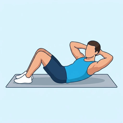 Crunch finish position