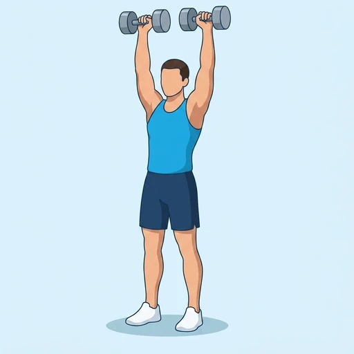 Overhead Press finish position