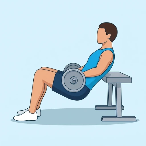 Hip Thrust finish position