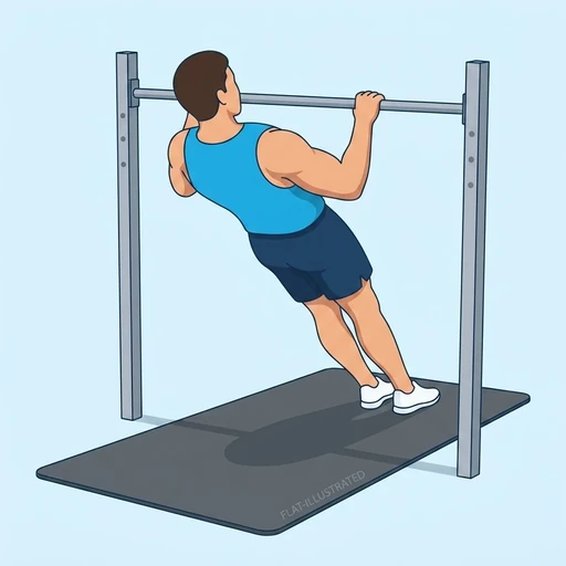 Inverted Row finish position