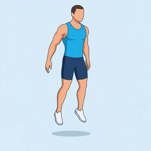 Squat Jump finish position