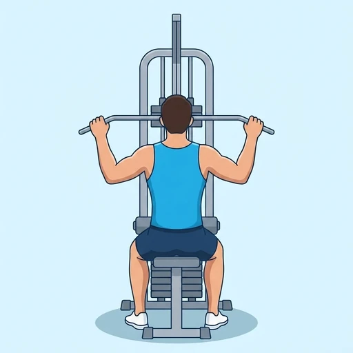 Lat Pulldown finish position