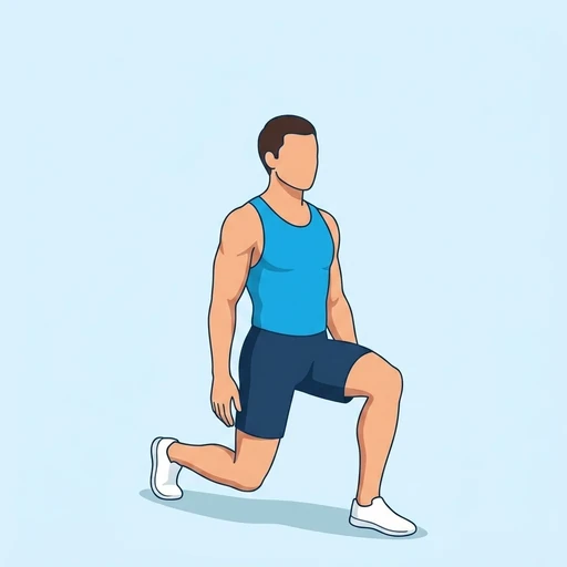 Forward Lunge finish position