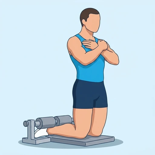 Nordic Hamstring Curl start position