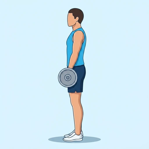 Romanian Deadlift start position