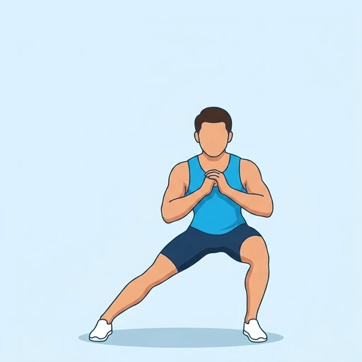 Lateral Lunge finish position