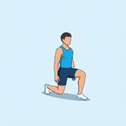 Split Squat finish position