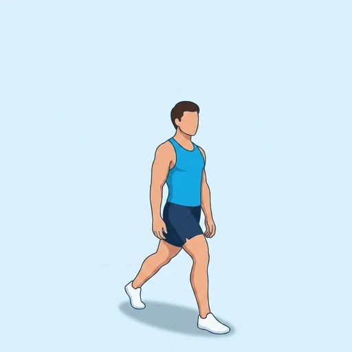 Split Squat start position
